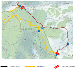 Umleitung Etappe 4 
