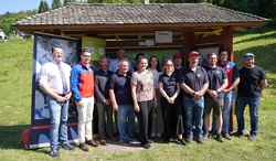 Vorstellung der Rettungssektorenbeschilderung in Todtmoos